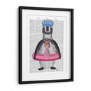 Libro De Anillo De Goma Penguin Unicornio Imprimir - Fab Funky | Cuadro decorativo de Canvas Lab