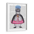 Libro De Anillo De Goma Penguin Unicornio Imprimir - Fab Funky | Cuadro decorativo de Canvas Lab