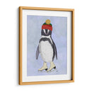 Pinguin Patinaje Sobre Hielo - Fab Funky | Cuadro decorativo de Canvas Lab