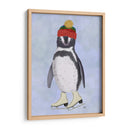 Pinguin Patinaje Sobre Hielo - Fab Funky | Cuadro decorativo de Canvas Lab