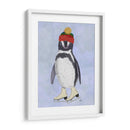 Pinguin Patinaje Sobre Hielo - Fab Funky | Cuadro decorativo de Canvas Lab