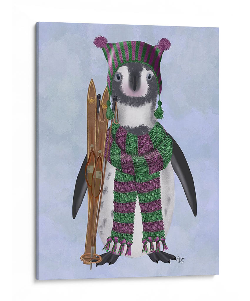 Pingüinos - Fab Funky | Cuadro decorativo de Canvas Lab