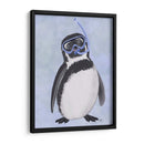 Snorkel De Pingüinos - Fab Funky | Cuadro decorativo de Canvas Lab