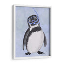 Snorkel De Pingüinos - Fab Funky | Cuadro decorativo de Canvas Lab