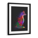 Neon Fox - Fab Funky | Cuadro decorativo de Canvas Lab