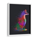 Neon Fox - Fab Funky | Cuadro decorativo de Canvas Lab