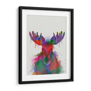 Splash Del Arco Iris De Moose - Fab Funky | Cuadro decorativo de Canvas Lab