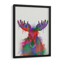 Splash Del Arco Iris De Moose - Fab Funky | Cuadro decorativo de Canvas Lab