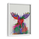 Splash Del Arco Iris De Moose - Fab Funky | Cuadro decorativo de Canvas Lab