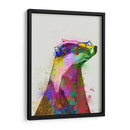 Badger Rainbow Splash 2 - Fab Funky | Cuadro decorativo de Canvas Lab