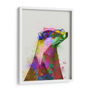 Badger Rainbow Splash 2 - Fab Funky | Cuadro decorativo de Canvas Lab