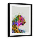 Splash De Arco Iris Leopardo 1 - Fab Funky | Cuadro decorativo de Canvas Lab