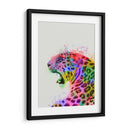 Splash De Arco Iris Leopardo 2 - Fab Funky | Cuadro decorativo de Canvas Lab