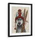 Husky, Esquiando - Fab Funky | Cuadro decorativo de Canvas Lab