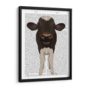 Nosy Cow 2 Libro De Libre - Fab Funky | Cuadro decorativo de Canvas Lab