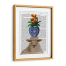 Libro De Ovejas Y Tulipanes Imprimir - Fab Funky | Cuadro decorativo de Canvas Lab