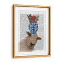 Ovejas Con Jarrón De Flores Libro De Impresión - Fab Funky | Cuadro decorativo de Canvas Lab