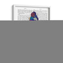 Ovejas Con Sombrero De Lana, Impresión Completa De Libros - Fab Funky | Cuadro decorativo de Canvas Lab