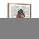 Ovejas Con Sombrero De Lana, Retrato Libro De Impresión - Fab Funky | Cuadro decorativo de Canvas Lab