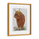 Vaca Highland, Pensy Libro Imprimir - Fab Funky | Cuadro decorativo de Canvas Lab