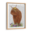 Vaca Highland, Pensy Libro Imprimir - Fab Funky | Cuadro decorativo de Canvas Lab