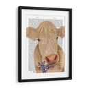 Crema De Vaca, Bluebells Libro Imprimir - Fab Funky | Cuadro decorativo de Canvas Lab