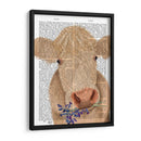 Crema De Vaca, Bluebells Libro Imprimir - Fab Funky | Cuadro decorativo de Canvas Lab