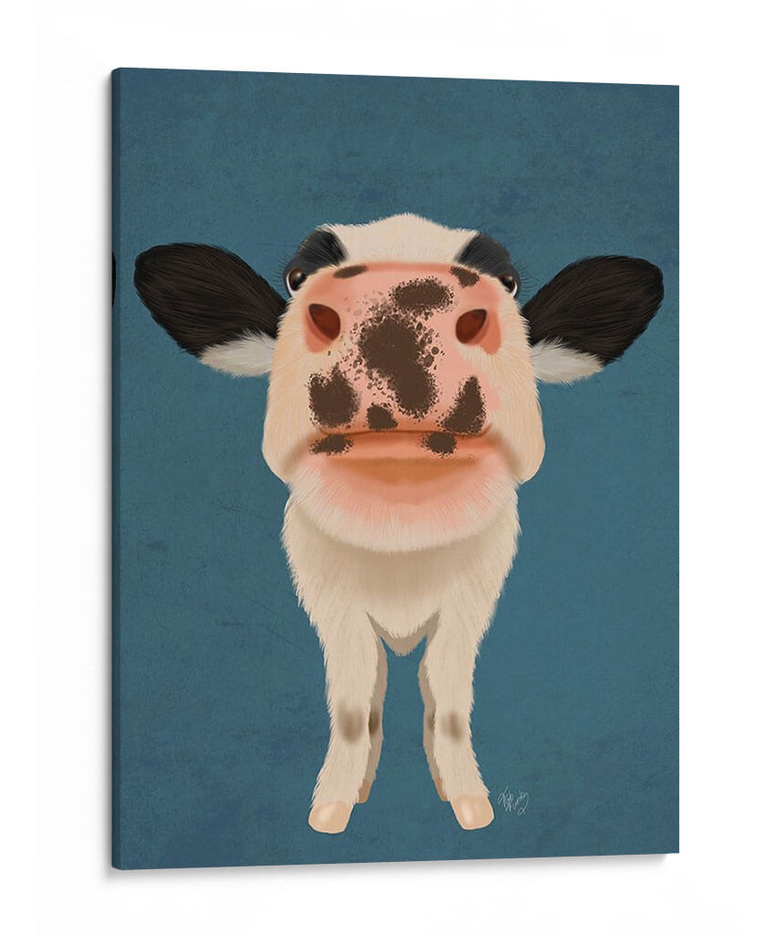 Vaca Entrometida 1 - Fab Funky | Cuadro decorativo de Canvas Lab