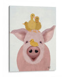 Cerdo Y Patitos - Fab Funky | Cuadro decorativo de Canvas Lab
