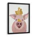 Cerdo Y Patitos - Fab Funky | Cuadro decorativo de Canvas Lab