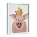 Cerdo Y Patitos - Fab Funky | Cuadro decorativo de Canvas Lab