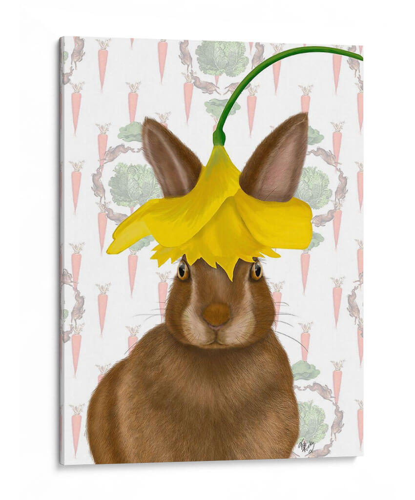 Conejo De Narciso - Fab Funky | Cuadro decorativo de Canvas Lab