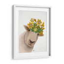 Ovejas Con Corona De Narciso - Fab Funky | Cuadro decorativo de Canvas Lab