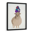 Ovejas Con Sombrero De Lana, Lleno - Fab Funky | Cuadro decorativo de Canvas Lab