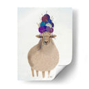 Ovejas Con Sombrero De Lana, Lleno - Fab Funky | Cuadro decorativo de Canvas Lab