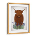 Vaca Highland, Bluebell - Fab Funky | Cuadro decorativo de Canvas Lab
