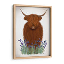 Vaca Highland, Bluebell - Fab Funky | Cuadro decorativo de Canvas Lab
