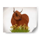Vaca Highland, Narciso - Fab Funky | Cuadro decorativo de Canvas Lab