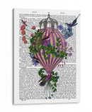 Globo De Aves 1 Libro Imprimir - Fab Funky | Cuadro decorativo de Canvas Lab