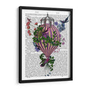 Globo De Aves 1 Libro Imprimir - Fab Funky | Cuadro decorativo de Canvas Lab