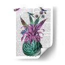 Impresión De Libro De Alcachofas Tropicales - Fab Funky | Cuadro decorativo de Canvas Lab