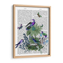 Pájaros Tropicales Nido 1 Libro De Impresión - Fab Funky | Cuadro decorativo de Canvas Lab