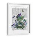 Pájaros Tropicales Nido 1 Libro De Impresión - Fab Funky | Cuadro decorativo de Canvas Lab