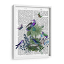 Pájaros Tropicales Nido 1 Libro De Impresión - Fab Funky | Cuadro decorativo de Canvas Lab