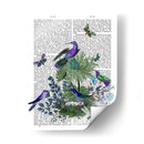 Pájaros Tropicales Nido 1 Libro De Impresión - Fab Funky | Cuadro decorativo de Canvas Lab