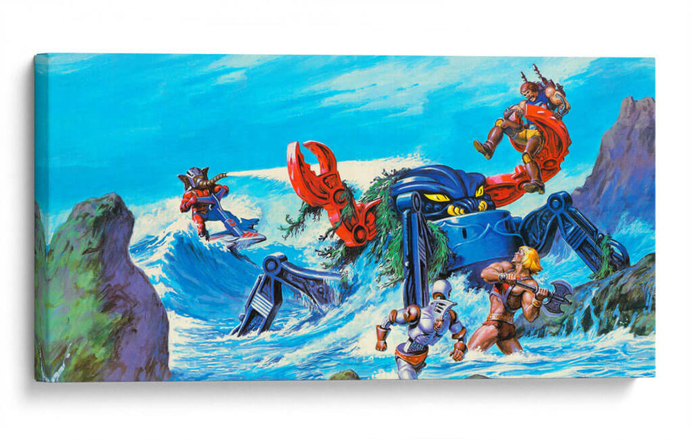 He Man Guerra en las Olas | Cuadro decorativo de Canvas Lab