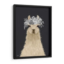 Flores Blancas De Llama - Fab Funky | Cuadro decorativo de Canvas Lab