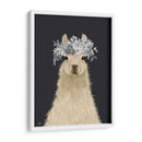 Flores Blancas De Llama - Fab Funky | Cuadro decorativo de Canvas Lab