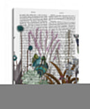 Flor De Flores Silvestres, Impresión Del Libro De Aves De Caracol - Fab Funky | Cuadro decorativo de Canvas Lab