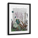 Flor De Flores Silvestres, Impresión Del Libro De Aves De Caracol - Fab Funky | Cuadro decorativo de Canvas Lab